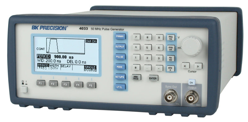 BK Precision 50 MHz Pulse Generator Single Channel Programmable – Model 4033 on Sale
