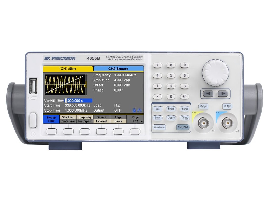 BK Precision 50 MHz Dual Channel Function/Arbitrary Waveform Generator – Model 4055B Hot on Sale