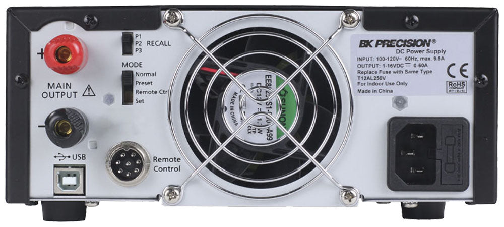 BK Precision 1901B-220V Switching DC Power Supply, 220V, 1-30V. Model 1901B-220V Supply