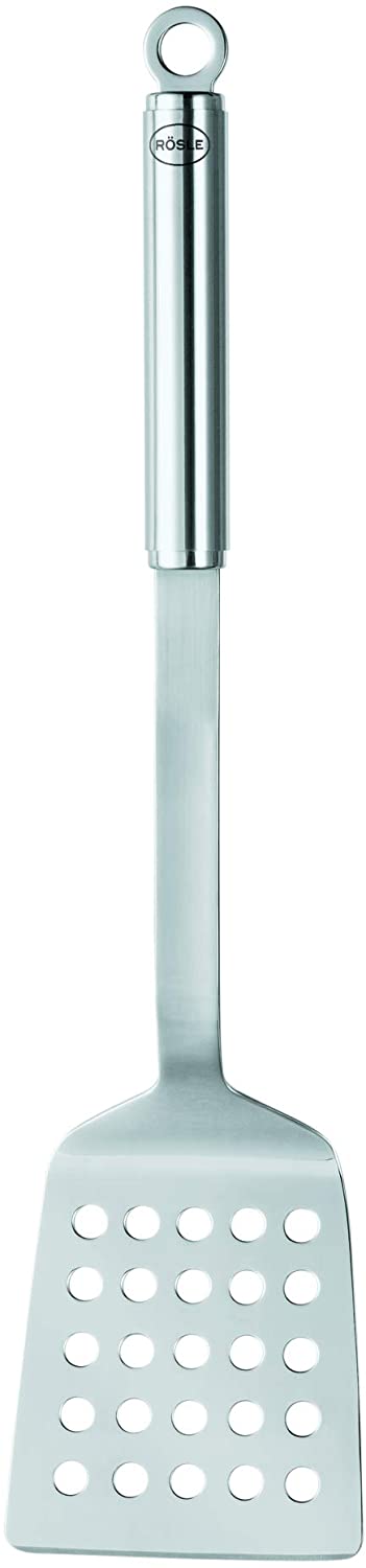 Rosle Stainless Steel Perforated Barbecue Spatula, 18 Inch Discount