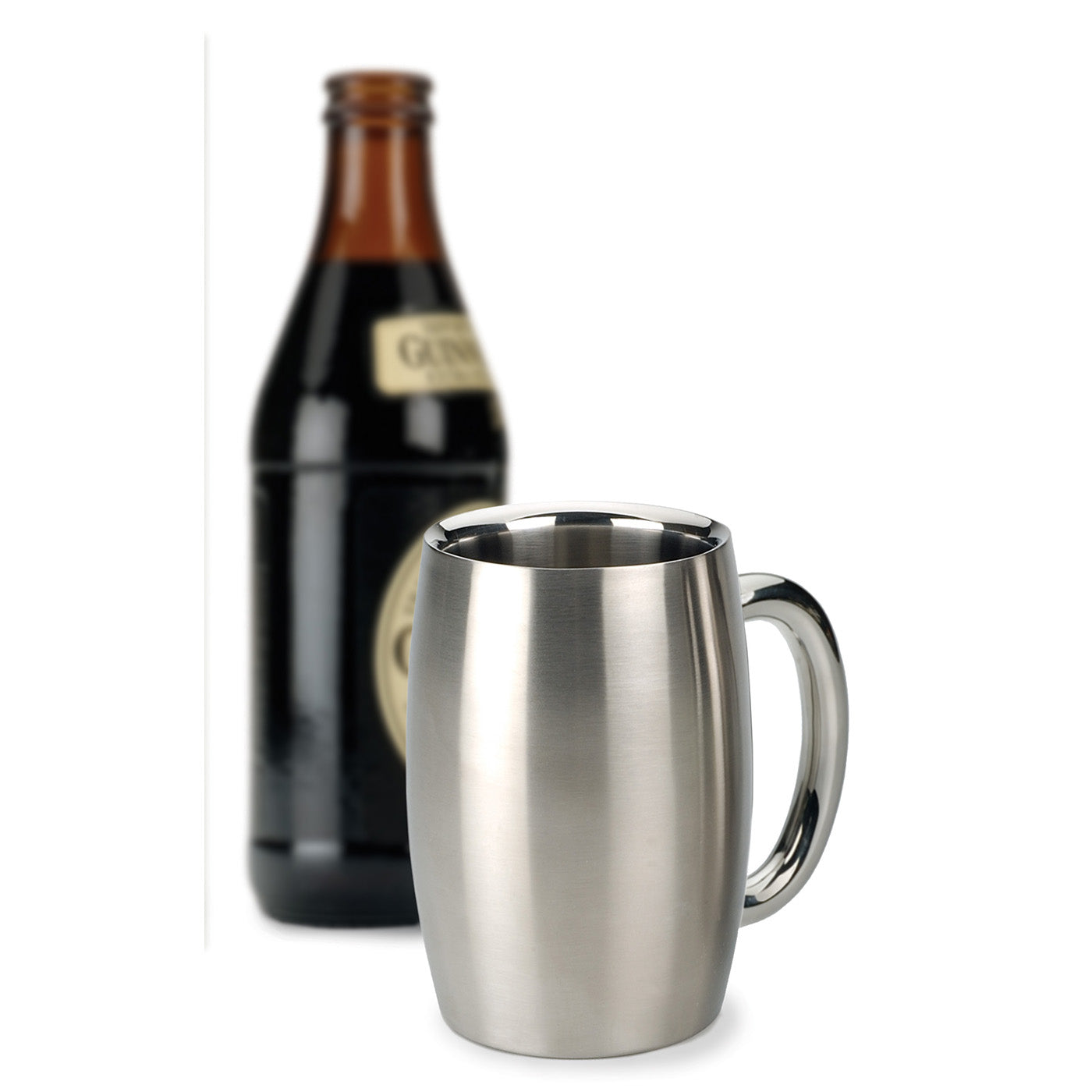 RSVP Endurance Stainless Steel Double Wall Beer Mug Online Sale