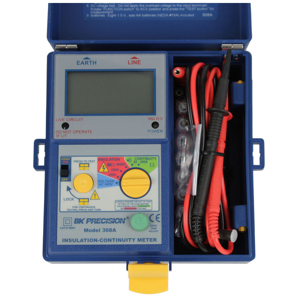 BK Precision Digital Insulation & Continuity Meter – Model 308A Online