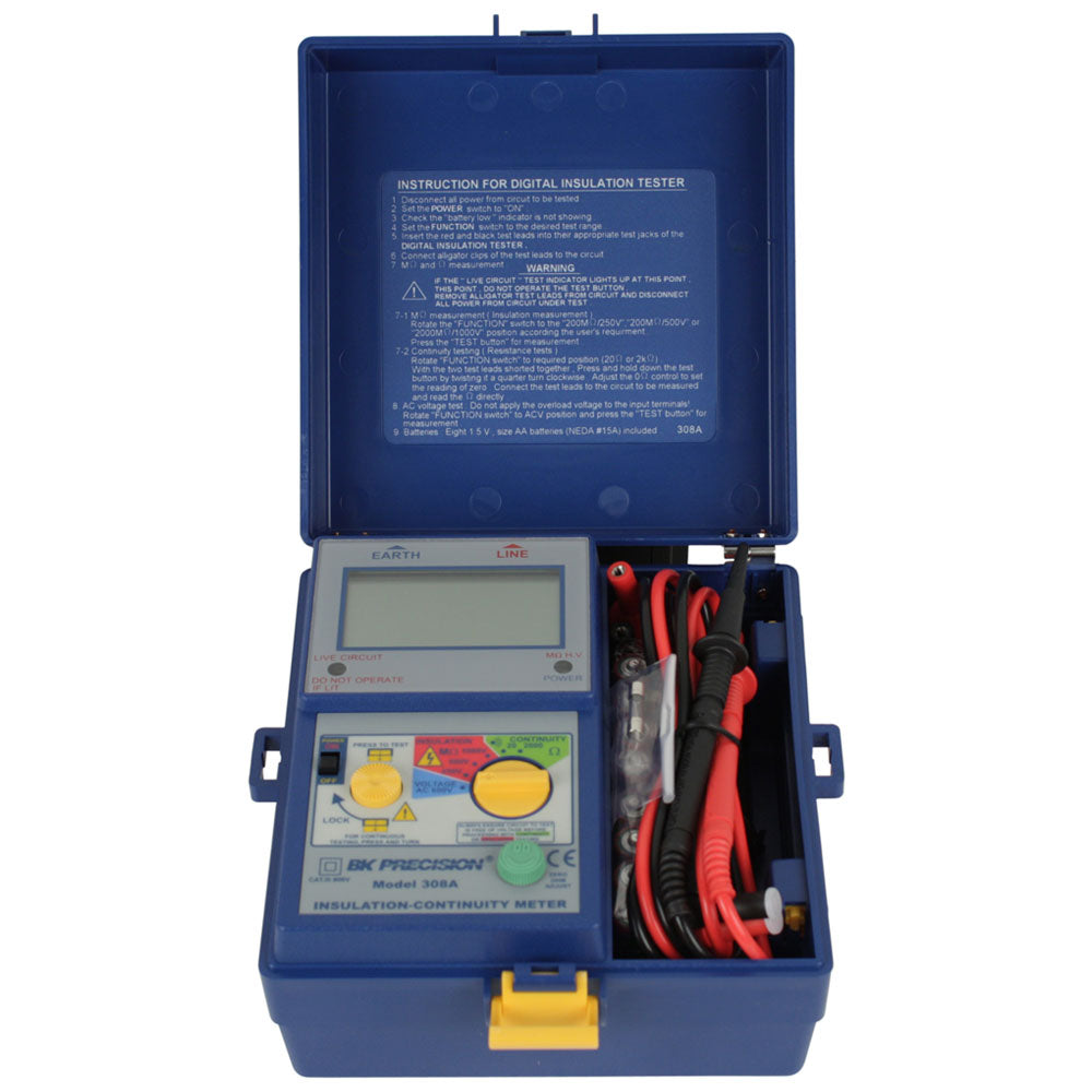 BK Precision Digital Insulation & Continuity Meter – Model 308A Online