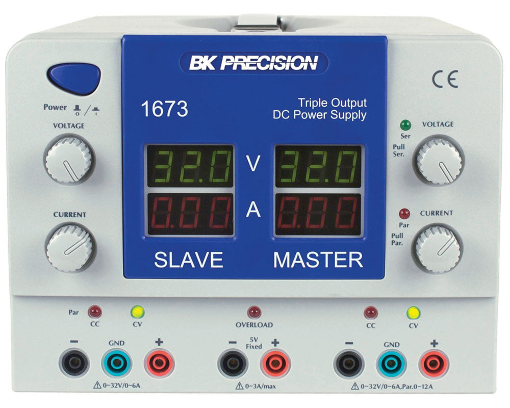 BK Precision Quad Display Triple Output DC Power Supplies Model 1673 Online Hot Sale