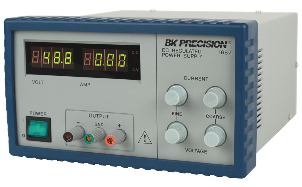 BK Precision Power Supply 0-60V, 3.3A Switching – Model 1667 Sale