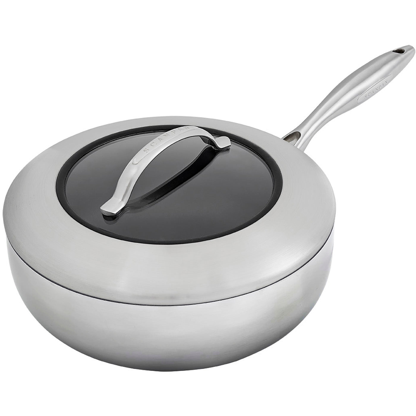 Scanpan CTX 4 Quart Deep Saute Pan With Lid, 10.25 Inch Supply
