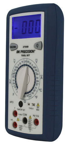 BK Precision Manual Ranging Tool Kit DMM with Temperature – Model 2706B Online Hot Sale