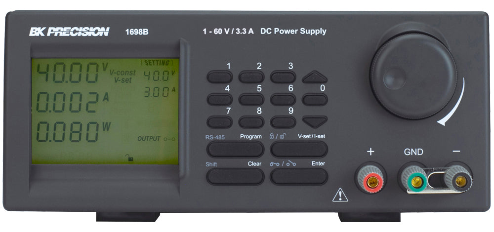 BK Precision Power Supply Programmable Switching 0-60V, 3.3A – Model 1698B Fashion