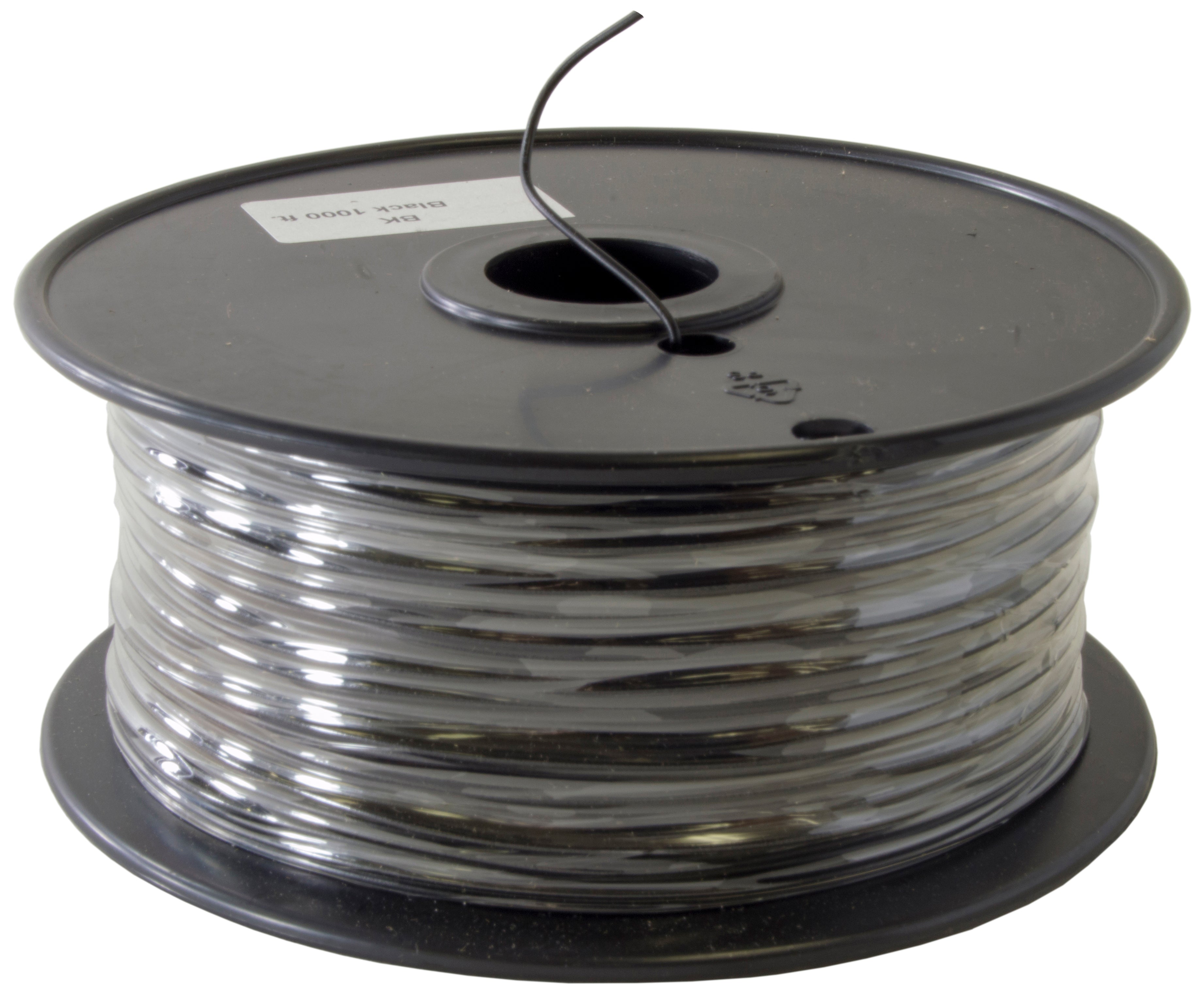Black 1000 Feet, UL 1007/1569, 24 Gauge Solid Hook Up Wire (Tinned Copper), 300V Rating, 80ºC Temperature Rating Online