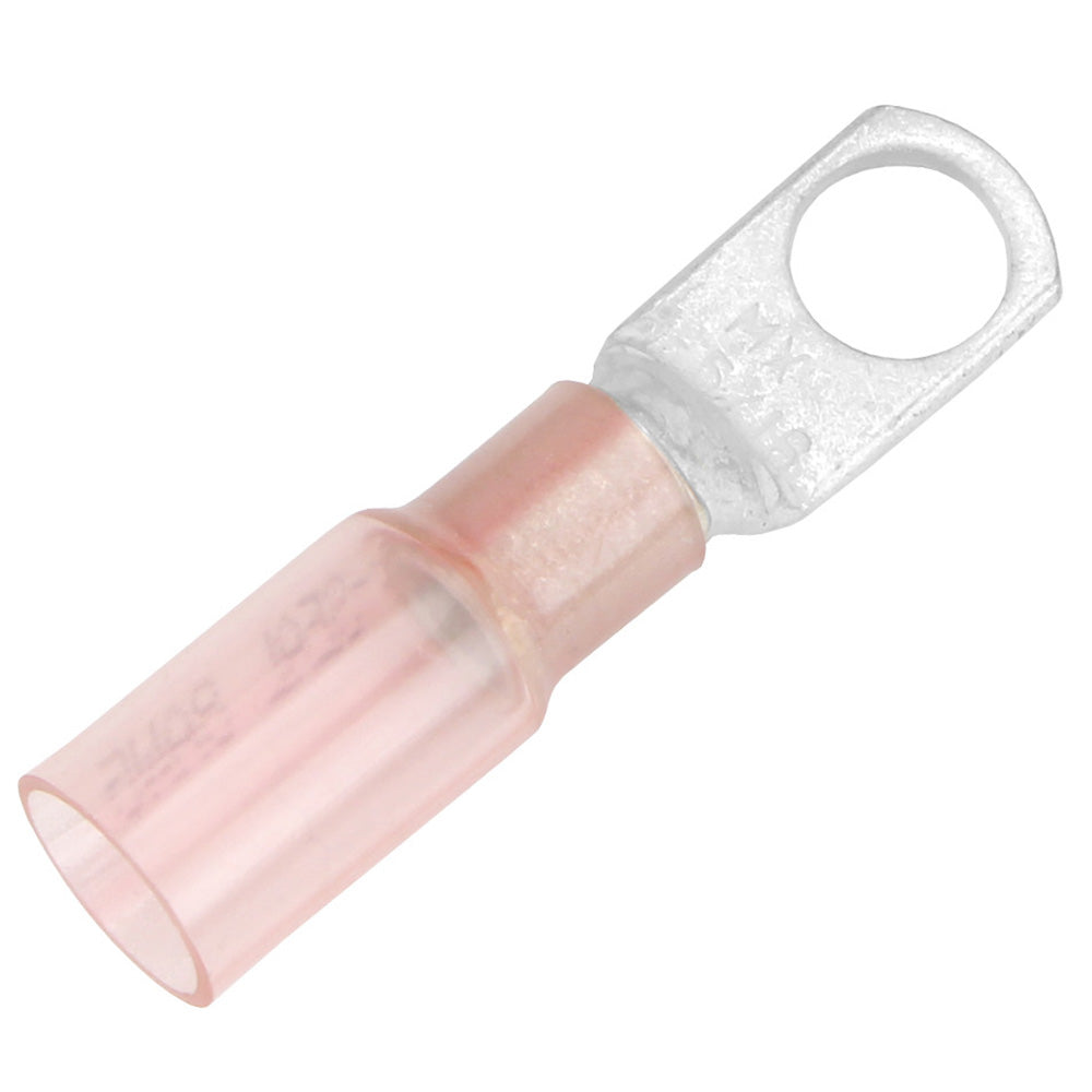 Pacer 8 AWG Heat Shrink Ring Terminal – 5/16″ Stud Size – 25 Pack [TE8-56R-25] Hot on Sale