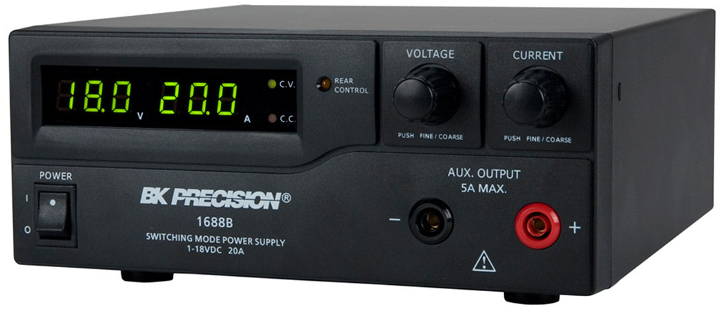 BK Precision DC Power Supplies 1 ~ 18V, 0 ~ 20A with USB/Software – Model 1688B on Sale