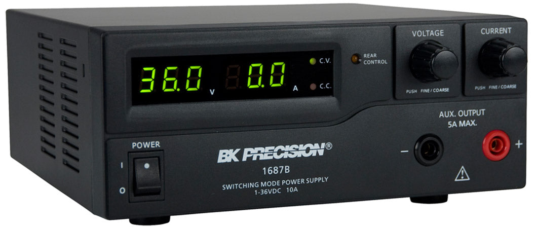 BK Precision DC Power Supplies 1 ~ 36V, 0 ~ 10A with USB/Software – Model 1687B Hot on Sale