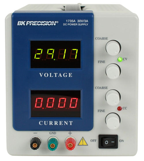 BK Precision DC Power Supply, 0-30V, 0-3A Digital Readout – Model 1735A Online Hot Sale