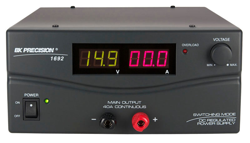 BK Precision Switching Mode DC Supply, 3-15VDC, 40A Continuous – Model 1692 Hot on Sale