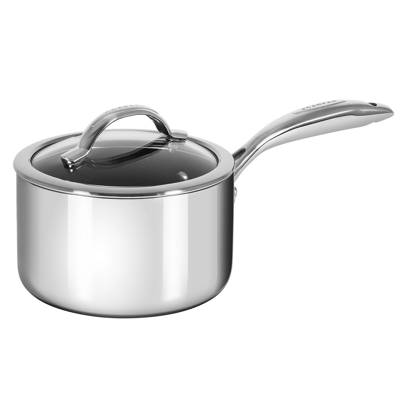 Scanpan Haptiq Stainless Steel Nonstick 2 Qt. Covered Saucepan Supply