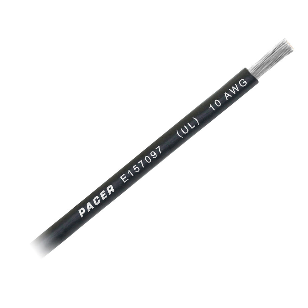 Pacer Black 10 AWG Battery Cable – Sold By The Foot [WUL10BK-FT] Supply
