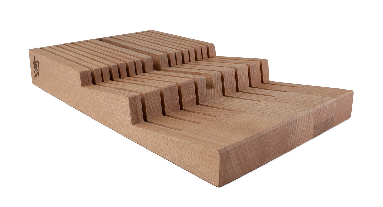 Shun 15 Slot In-Drawer Bamboo Knife Tray Hot on Sale