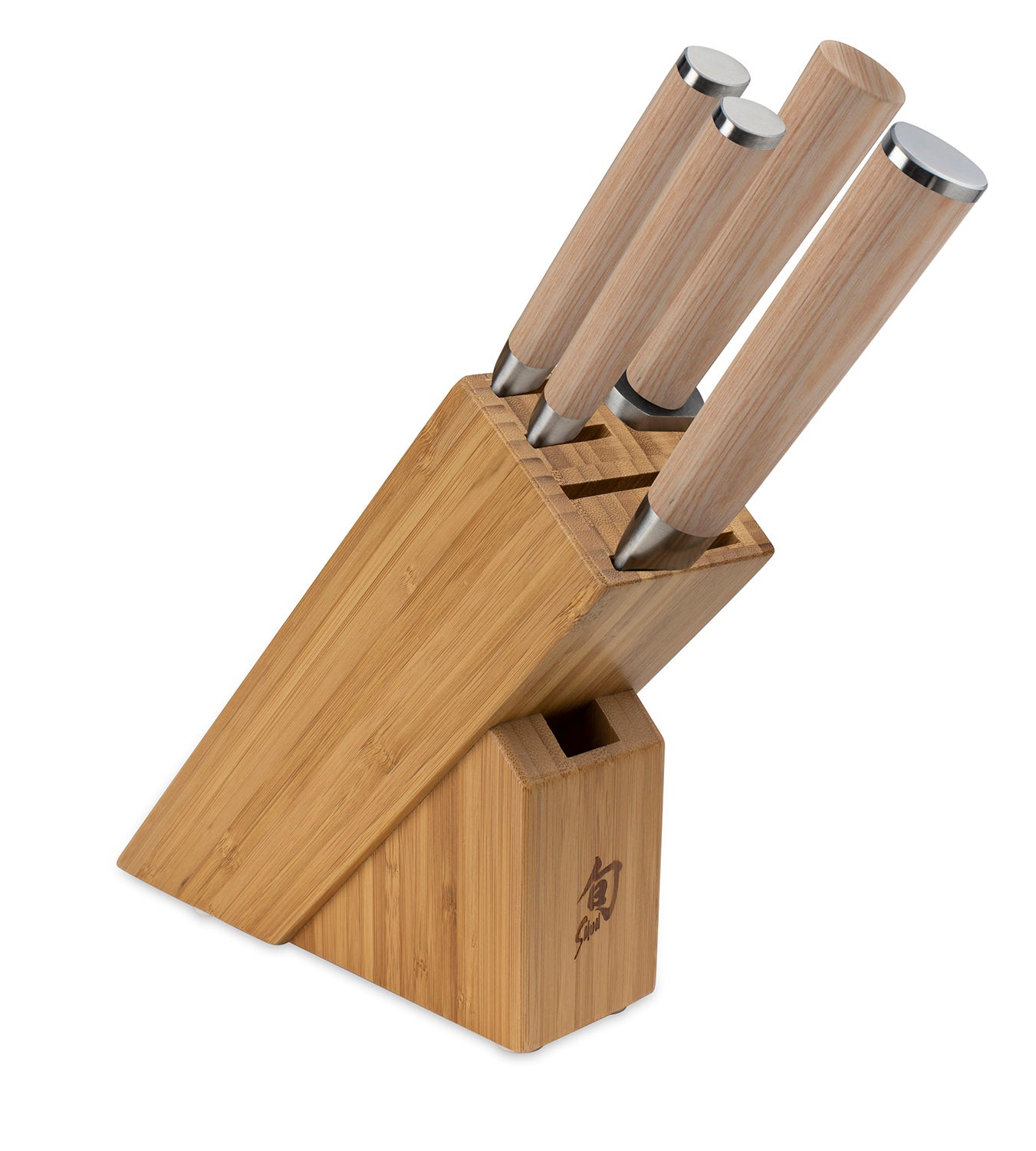 Shun Classic Blonde 5 Piece Starter Knife Block Set Sale