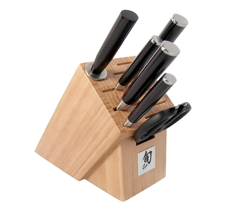 Shun Classic 7 Piece Knife Block Set DM2003B Online