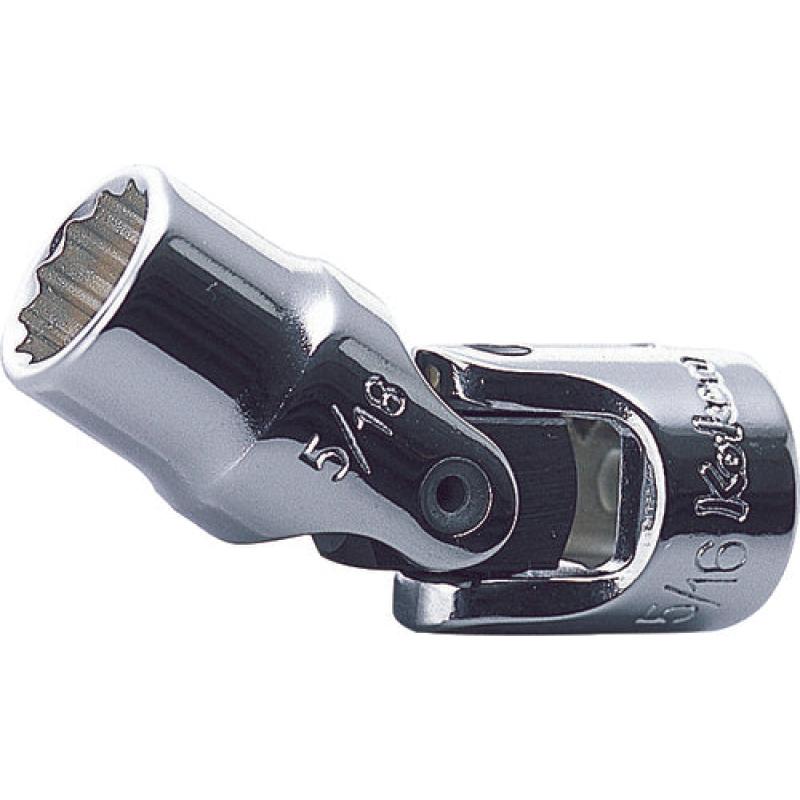 Ko-Ken AS2445A-5/16 1/4 In Sq. Dr. Universal Socket 5/16 In 12 Point Length 34.6mm Aerospace Hot on Sale