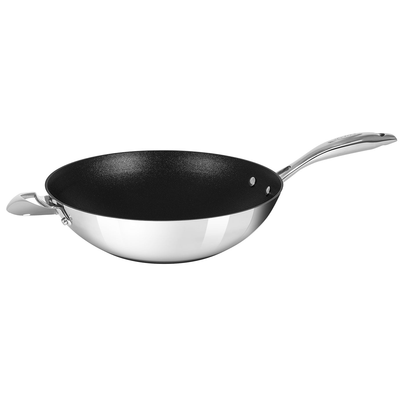 Scanpan Haptiq Stainless Steel Nonstick 12.5-Inch Wok on Sale