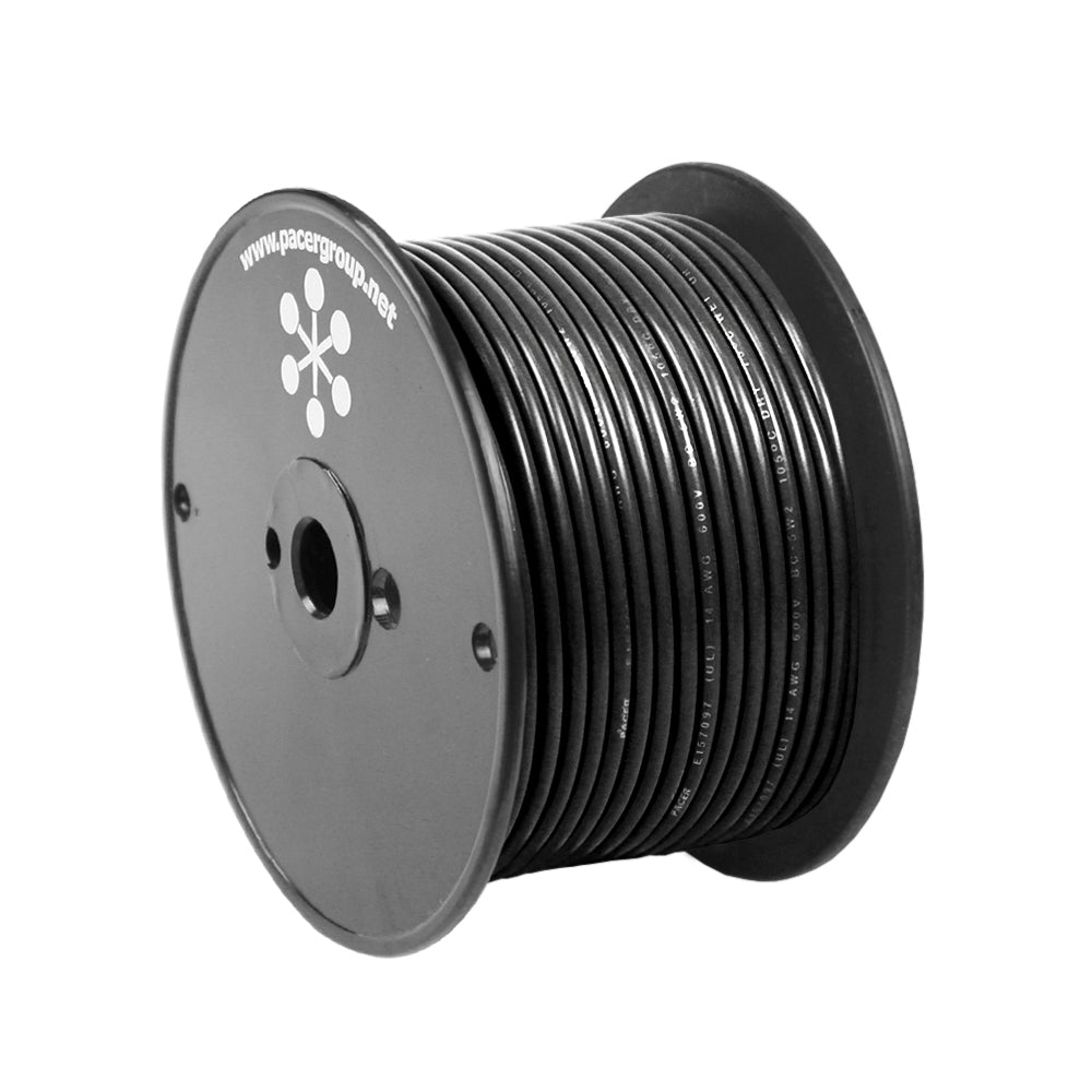 Pacer Black 18 AWG Primary Wire – 100 [WUL18BK-100] Online now