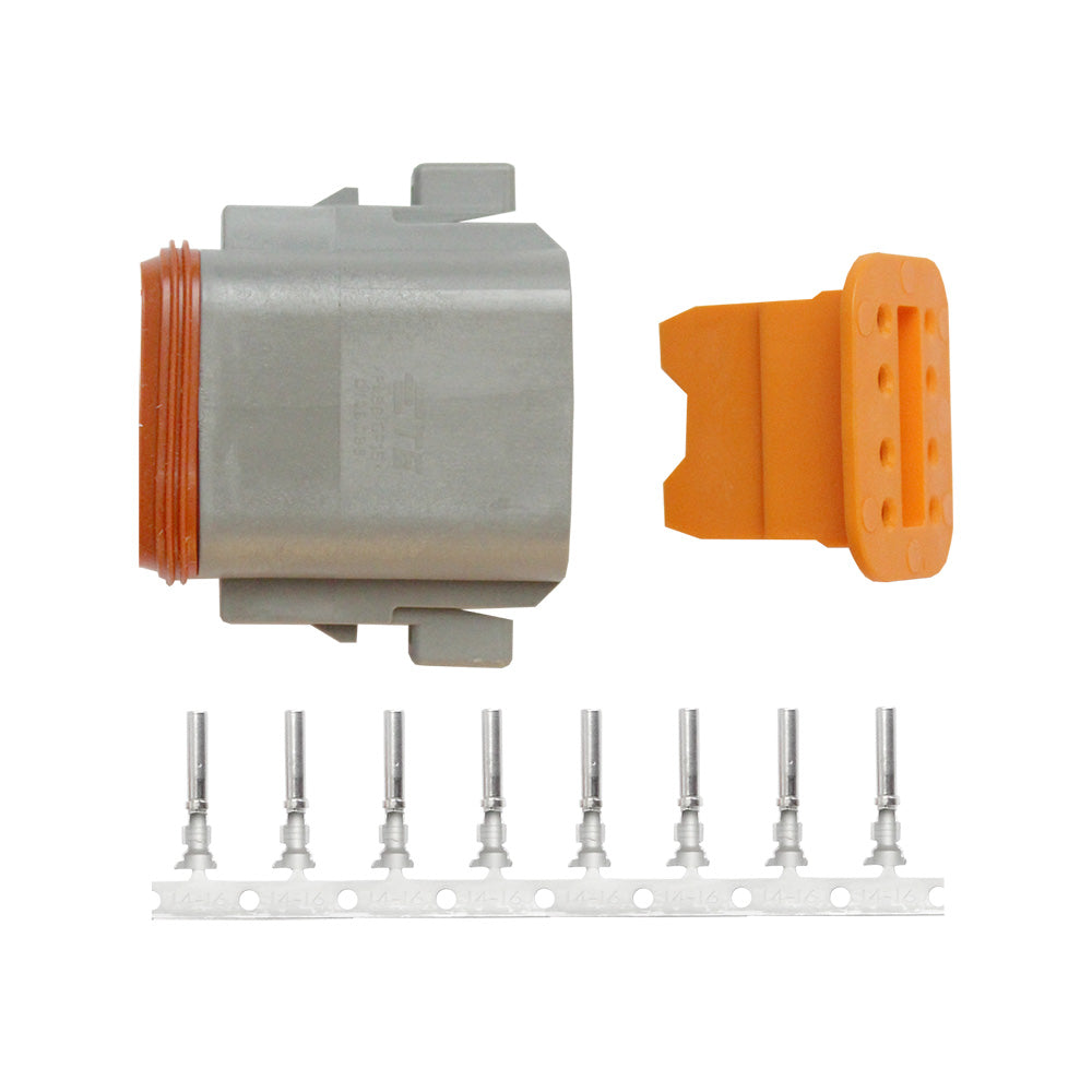 Pacer DT Deutsch Plug Repair Kit – 14-18 AWG (8 Position) [TDT06F-8RS] Supply