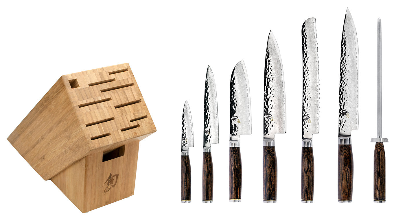 Shun Premier 8 Piece Professional Block Set Fashion
