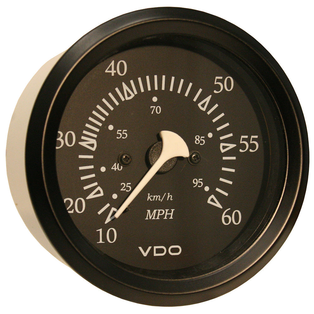 VDO Cockpit Marine 85mm (3-3/8″) 60 MPH Pitot Speedometer – Black Dial/Bezel [260-11795] Discount
