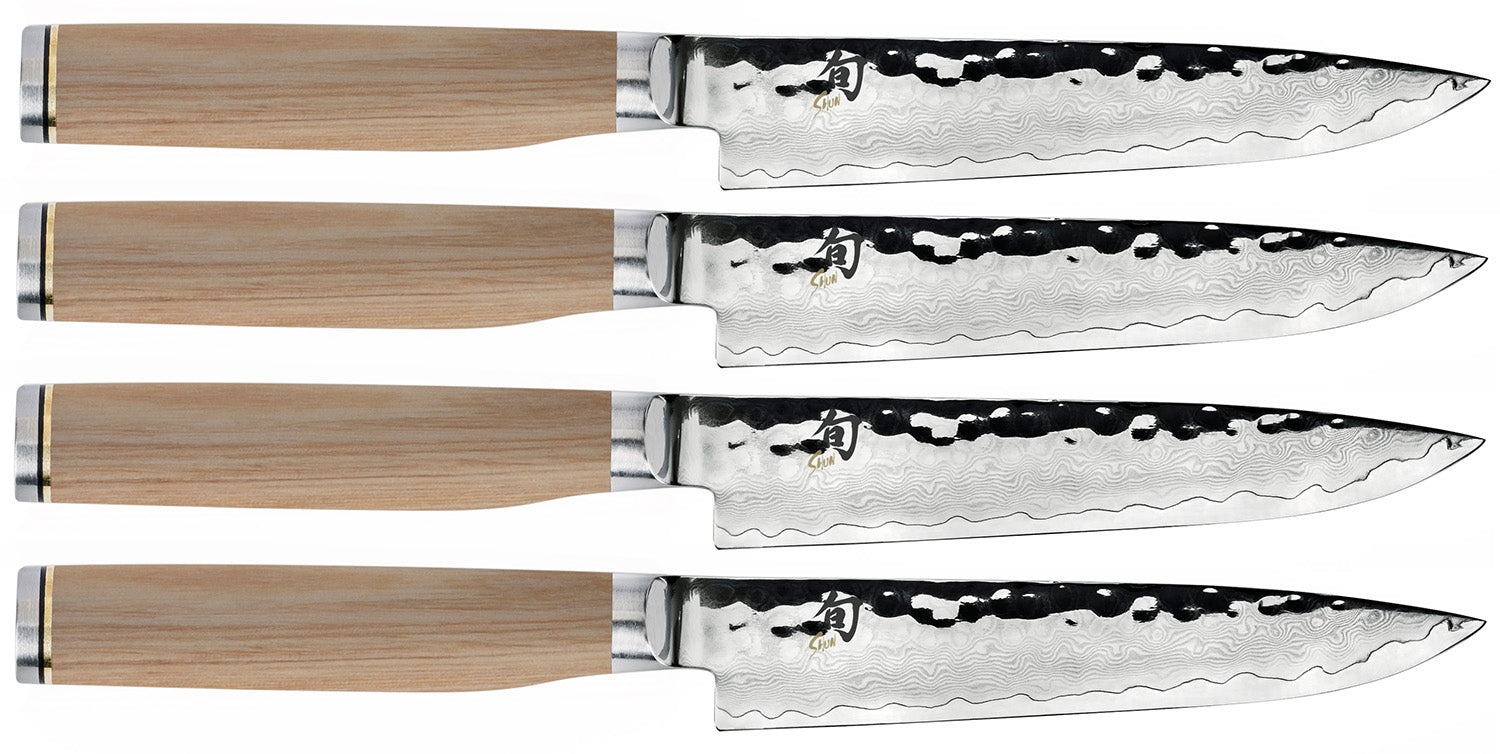 Shun Premier Blonde 4 Piece Steak Knife Set Online Hot Sale