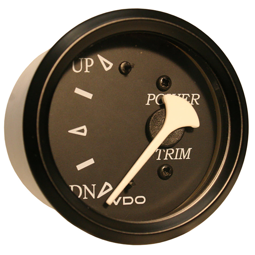 VDO Cockpit Marine Trim Gauge – f/Evinrude and Johnson Engines – Black Dial/Bezel [382-11804] Online now