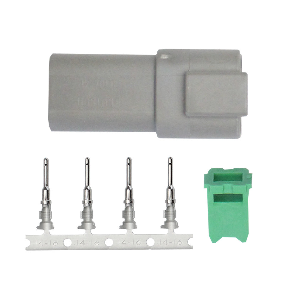 Pacer DT Deutsch Receptacle Repair Kit – 14-18 AWG (4 Position) [TDT04F-4RP] Fashion