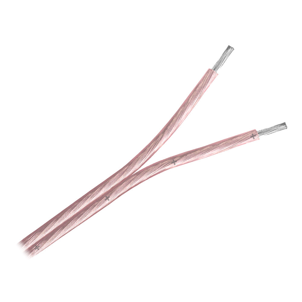 Pacer Clear 18/2 AWG Two Conductor Speaker Wire – 250′ [W18-2ACLR-250] Online