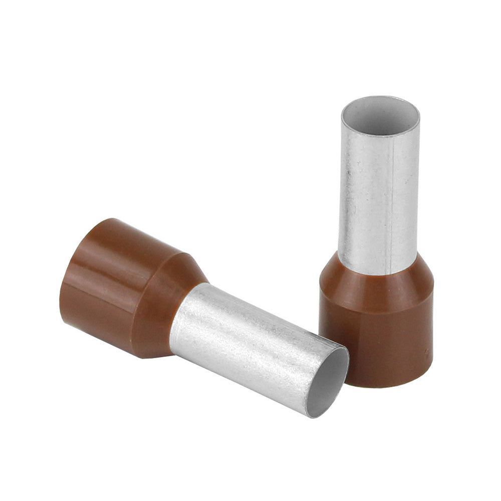 Pacer Brown 4 AWG Wire Ferrule – 16mm Length – 10 Pack [TFRL4-16MM-10] on Sale