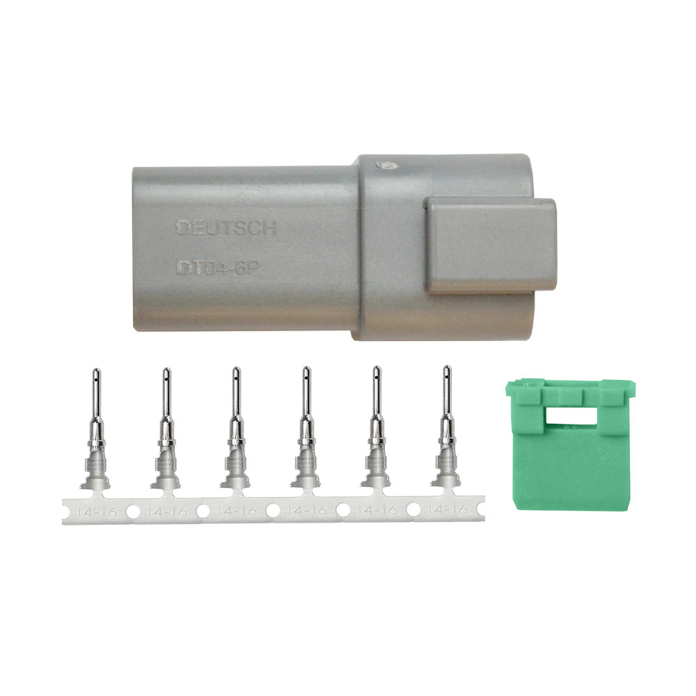Pacer DT Deutsch Receptacle Repair Kit – 14-18 AWG (6 Position) [TDT04F-6RP] Online now