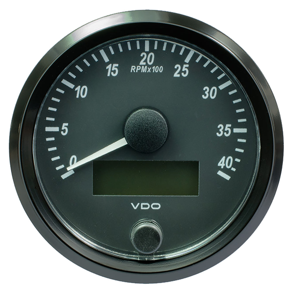 VDO SingleViu 80mm (3-1/8″) Tachometer – 4,000 RPM [A2C3832990030] Online Hot Sale
