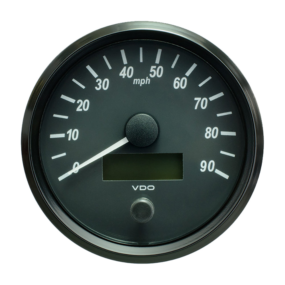 VDO SingleViu 100mm (4″) Speedometer – 90 MPH [A2C3832870030] Hot on Sale