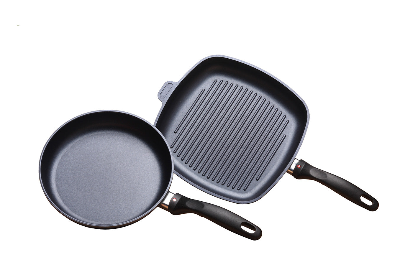 Swiss Diamond 2 Piece Cookware Set – Fry Pan and Grill Pan Sale