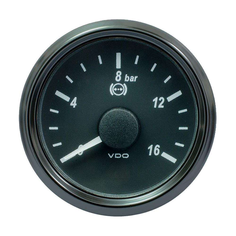 VDO SingleViu 52mm (2-1/16″) Brake Pressure Gauge – 16 Bar – 0-4.5V [A2C3832710030] Fashion