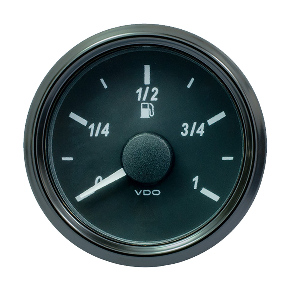 VDO SingleViu 52mm (2-1/16″) Fuel Level Gauge – Euro – 3-180 Ohm [A2C3833100030] on Sale