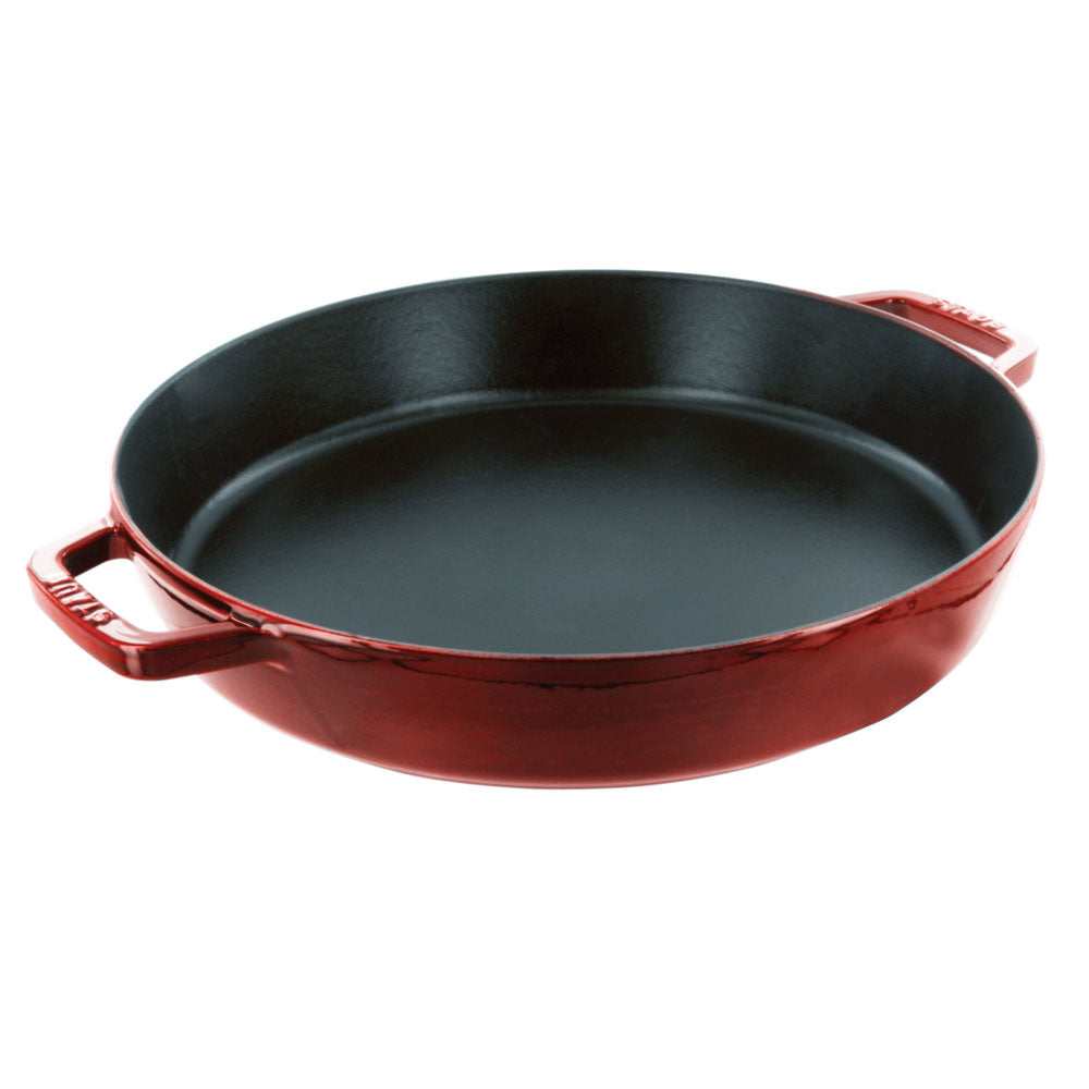 Staub 13″ Double Handle Fry Pan, Cherry Sale