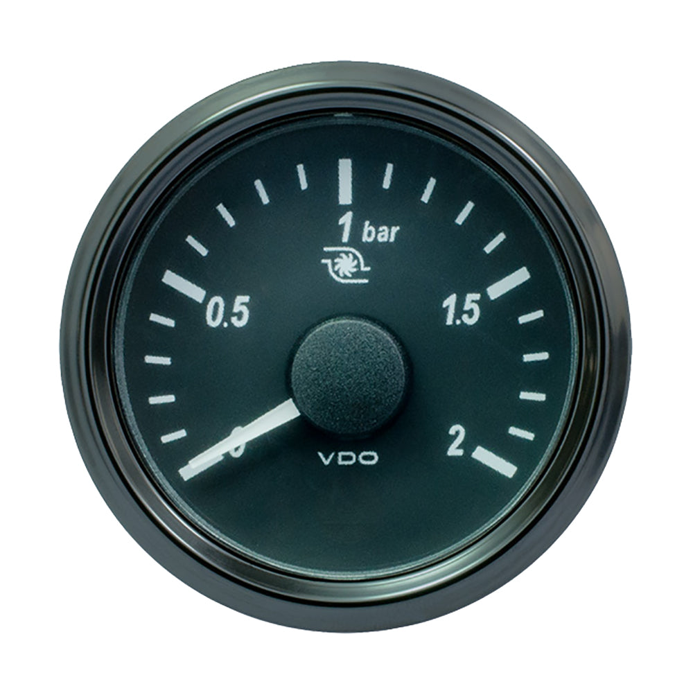 VDO SingleViu 52mm (2-1/16″) Turbo Pressure Gauge – 2 Bar – 0-180 Ohm [A2C3833490030] Online now