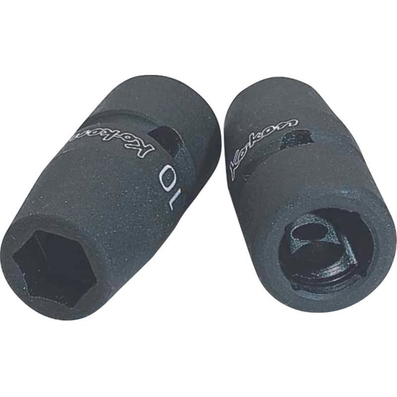 Ko-Ken NV13400-14 3/8 Inch Sq. Dr. Socket 14 mm 6 Point Length 43 mm Sleeve Drive Hot on Sale