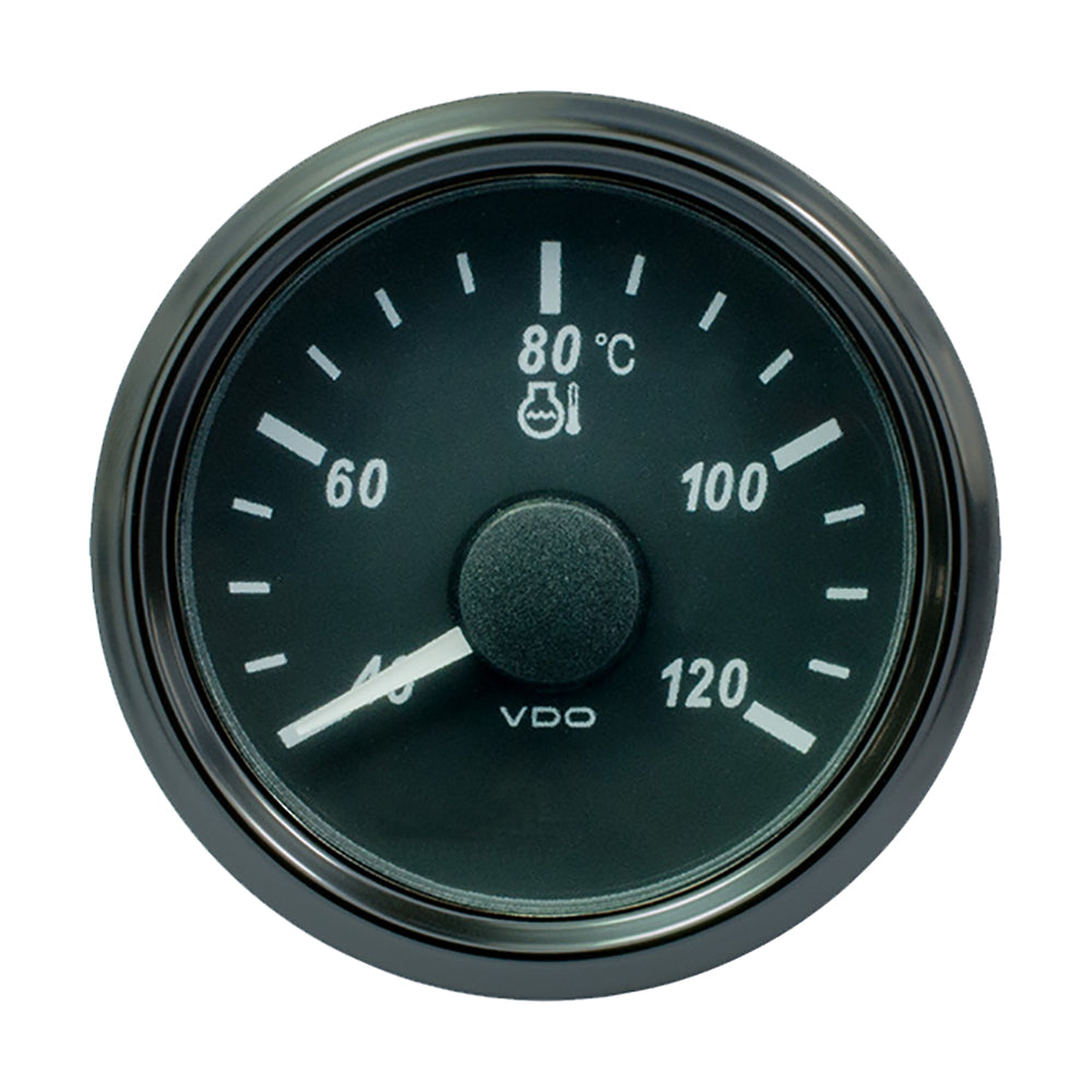 VDO SingleViu 52mm (2-1/16″) Water Temp. Gauge – Euro – 120 C – 291-22 ohm [A2C3833330030] Sale