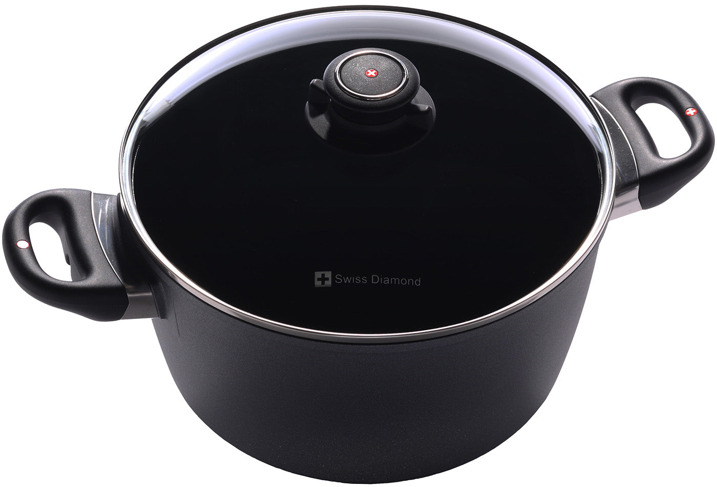 Swiss Diamond 5.5 Qt Soup Pot with Lid, 9.5 Inch Online