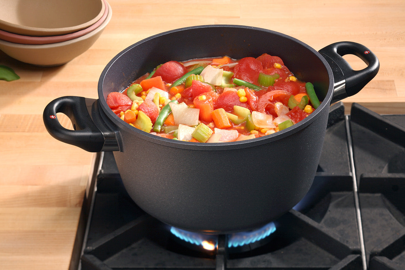 Swiss Diamond 5.5 Qt Soup Pot with Lid, 9.5 Inch Online