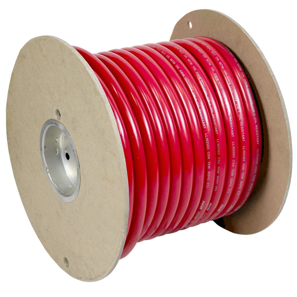 Pacer Red 1 AWG Battery Cable – 100 [WUL1RD-100] Hot on Sale
