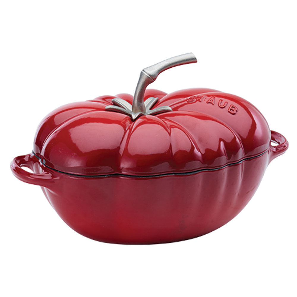 Staub 3-qt Tomato Cocotte, Cherry Hot on Sale