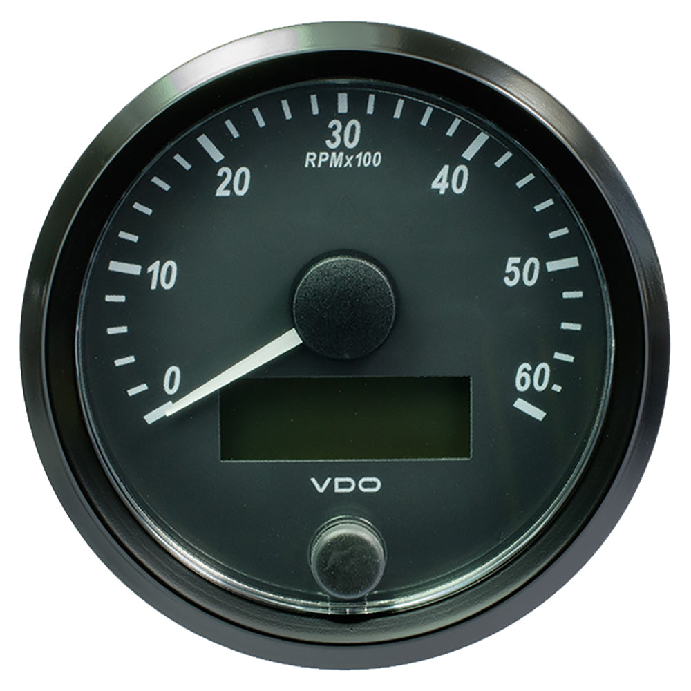 VDO SingleViu 80mm (3-1/8″) Tachometer – 6,000 RPM [A2C3833010030] Online Hot Sale