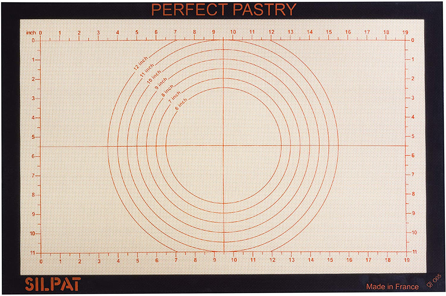 Silpat Perfect Pastry Non-Stick Silicone Countertop Workstation Mat, 15-1/8″ x 23″ Discount